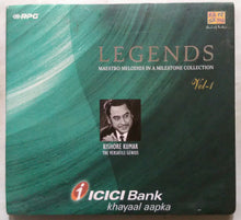Legends Maestro Melodies Ina Milestone Collection Kishore Kumar The Versatile Genius Vol -1