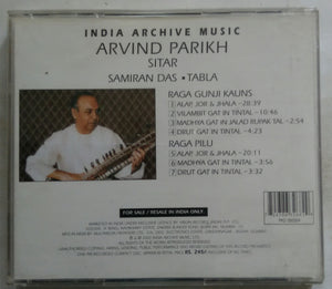 Arvind Parikh - Sitar , Samiran Das - Tabla ( Raga Gunji Kauns )