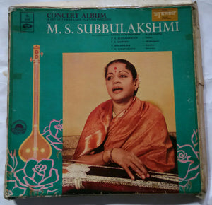 M. S. Subbulakshmi ( Concert Album A Set Of Three Long Playing Records ) Set Of Three LP