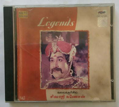 Legends Vol :3 ( Kalaikuricil Sivaji Ganesan ) Tamil Film Songs