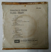 Ghazals From Films Rafi ( EP 45 RPM )