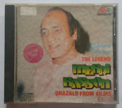 The Legend Mehdi Hassan ( Ghazals From Films )