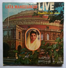 Lata Mangeshkar ( Live At Royal Albert Hall, London " March 1974 " ) L P :1&2