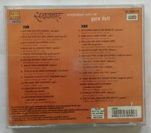 Evergreen Hits Of Guru Dutt " 2 CD Pack "