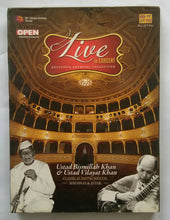 Live In Concert - Ustad Bismillah Khan & Ustad Vilayat Khan " Classical Instrumental Shehnai & Siter " 2 CD Pack