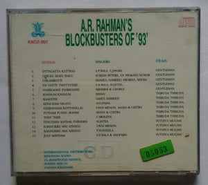 Gentlemen / Thiruda Thiruda / Puthiya Mugam " A. R. Rahman's Blockbuster Of 93 "