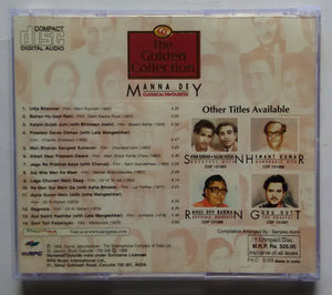 The Golden Collection - Manna Dey " Classical Favourites "