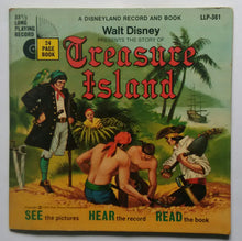 Walt Disney's Presents The Story Of Treasure Island ( 24 Page Book , 33 / RPM )