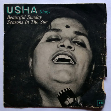 Usha Sings - Beautiful Sunday Seasons In The Sun ( E P , 45 RPM )