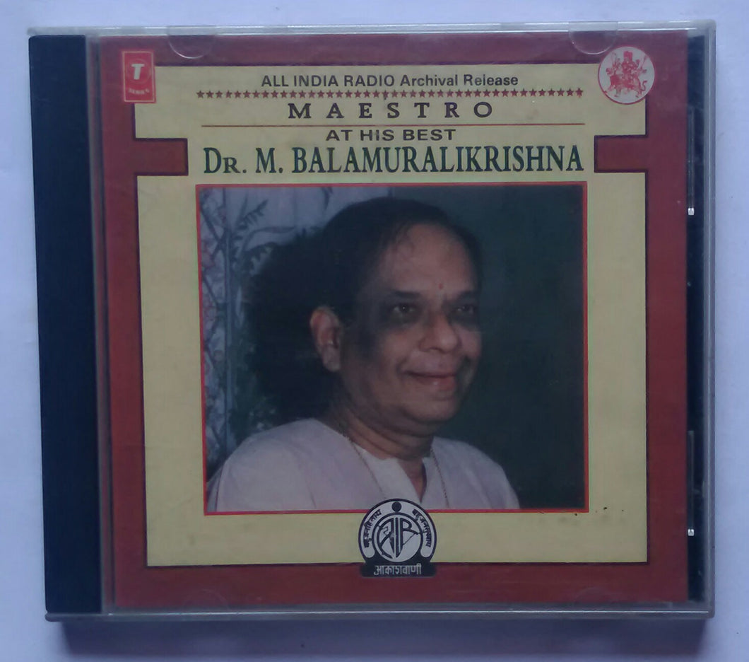 Maestro At His Best Dr. M. Balamuralikrishna 