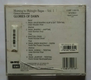 Glories Of Dawn - Moming To Midnight Ragas " Classical Instrumental " Vol :1