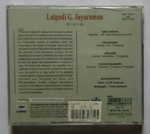 Lalgudi G. Jayaraman ( Violin ) Live At Krishna Gana Sabha