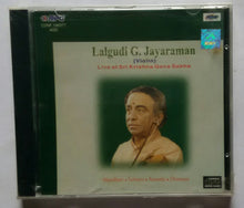 Lalgudi G. Jayaraman ( Violin ) Live At Krishna Gana Sabha