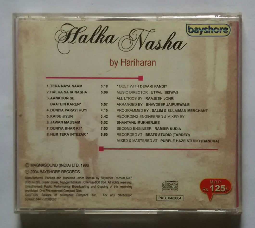 Halka Nasha By Hariharan