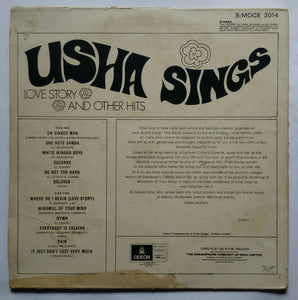 Usha Sings - Love Story And Other Hits