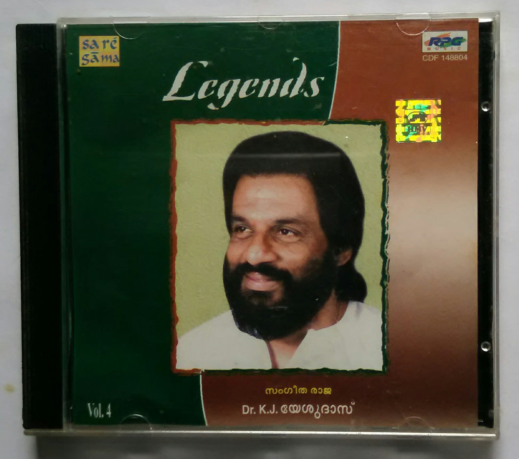 Legends Sageetha Raja - Dr. K. J. Yesudas ( Malayalam Film Songs ) Vol :4