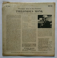 Thelonious Alone In San Francisco " Solo Piano By Thelonious Monk "