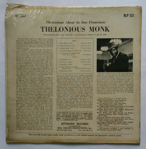 Thelonious Alone In San Francisco " Solo Piano By Thelonious Monk "