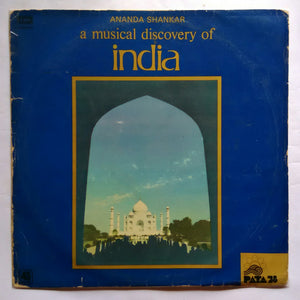 Ananda Shankar - A Musical Discovery Of India ( LP , 45 RPM )