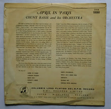Clef Series " April In Paris " Count Basie And His Orchestra
