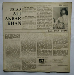Ustad All Akbar Khan " Sarod " Tabla : zakir Hussain