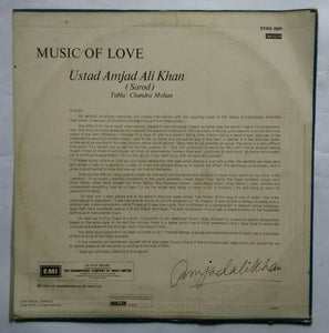 Music Of Love - Ustad Amjad Ali Khan ( Sarod ) Tabla : Chandra Mohan