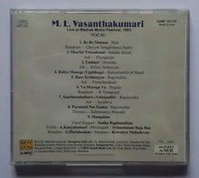 M. L. Vasanthakumari " Live at Madras Music Festival , 1983 " Vocal