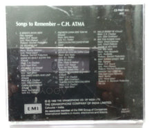 Songs To Remember C. H. Atma