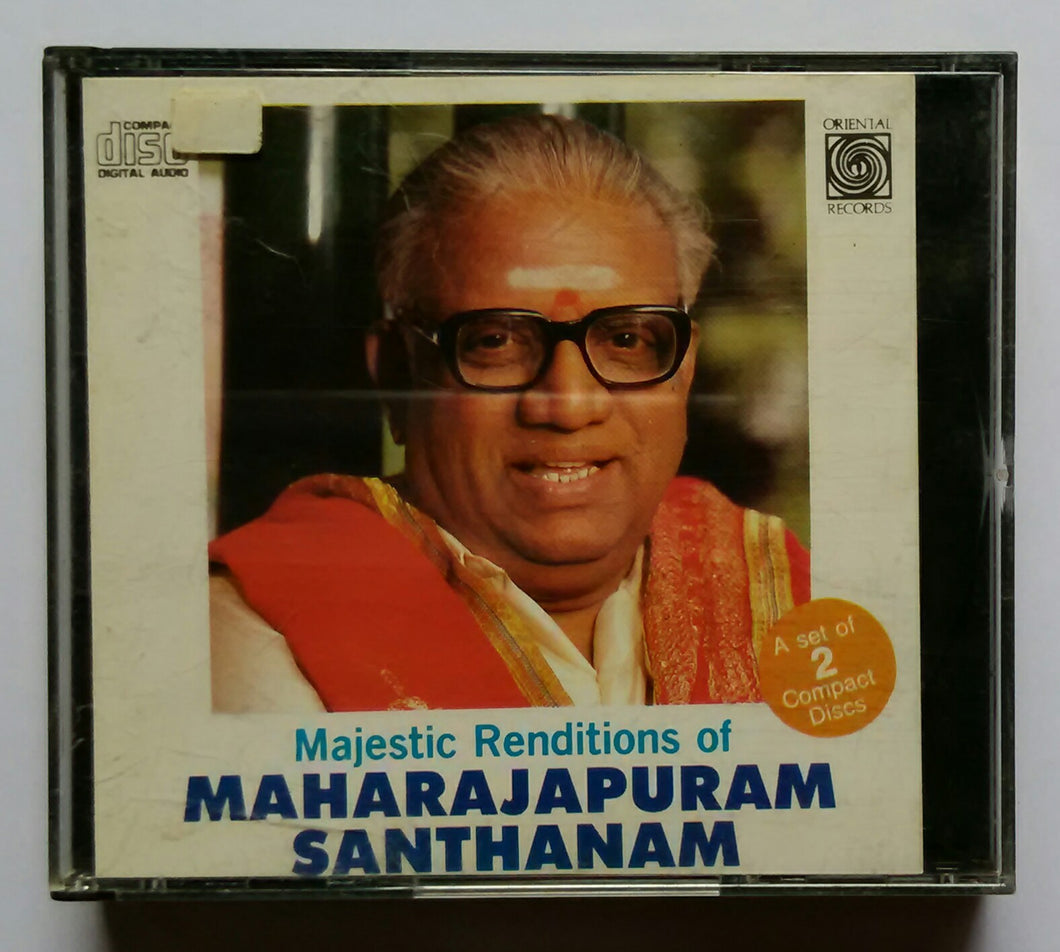 Majestic Renditions Of Maharajapuram Santhanam 