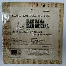 Hare Rama Hare Krishna ( EP, 45 RPM ) Side A : Dum Maro Dum , I Love you , Side B : Phoolon Ka Taron Ka , Kanchi Re Kanchi .