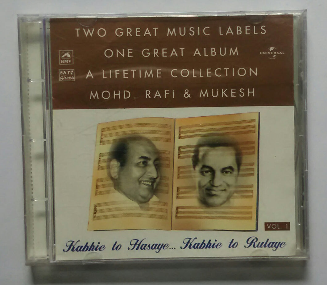 One Great Album A Lifetime Collection - Mohd . Rafi & Mukesh ( Kabhi to Hasaye...Kabhi to Rulaye ) Vol :1