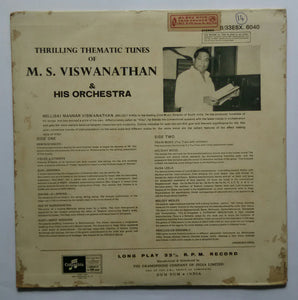 Thrillng Thematic Tunes Of M. S. Vuswanathan & His Orchestra