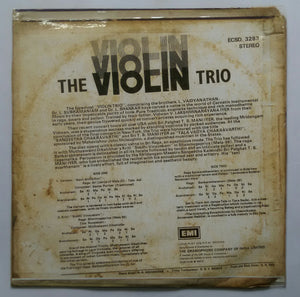 The Violin Trio " L . Vaidyanathan , Dr . L . Subramanian , Dr . L .Shankar . "