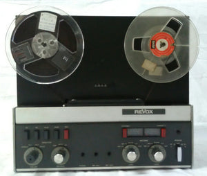 REVOX : A 77 " 2 - Track Tape Recorder " Rel to Rel