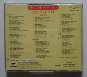 The Golden Collection - Mukesh " Vol :2 " ( 2 CD Pack )