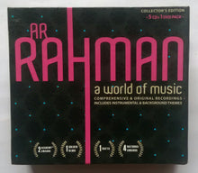 A. R. Rahman - A Workd Of Music " Collector's Edition : 5 CD + 1 DVD Pack "