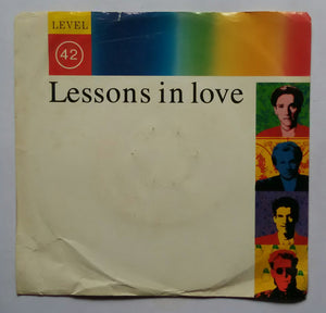 Level 42 " Lessons in Love , Hot Water ( live ) " ( EP 45 RPM )