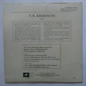 T. N. Krishnan " Violin "