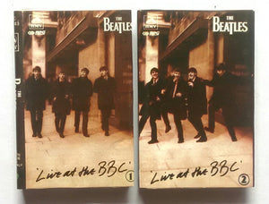 The Beatles " Live at The BBC " Two Set Cassette "