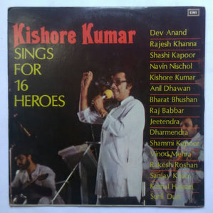 Kishore Kumar Sings For 16 Heroes " Hindi Film Hits Songs "