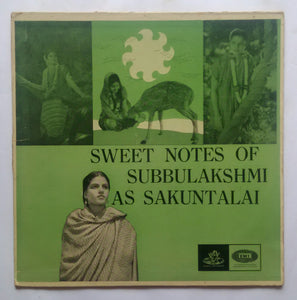 Sakuntalai " Tamil Film Song " Sweet Notes Of Subbulakshmi