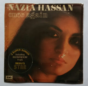 Nazia Hassan - Once Again " Music : Biddu " ( EP , 45 RPM )