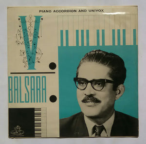 V. Balsara - Piano Accordion And Univox " Instrumental Version Film Tunes "