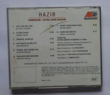 Hariharan • Ustad Zakir Hussain - Ghazals " Hazir "