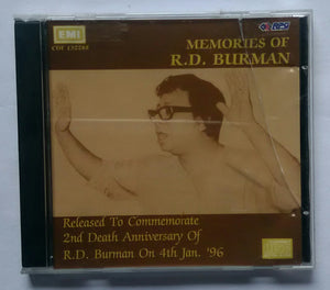 Memories Of R. D. Burman " Released To 2nd Death Anniversary Of R. D. Burman On 4th Jan '96 "