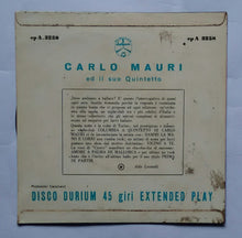 Carlo Mauri - Con il suo quintetto " EP , 45 RPM "