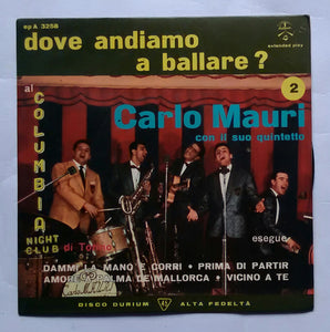 Carlo Mauri - Con il suo quintetto " EP , 45 RPM "
