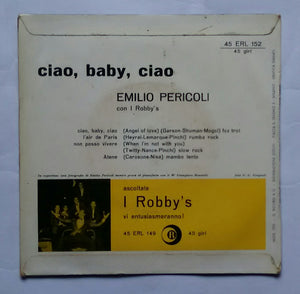 Emilio Pericoli - Ciao Baby Ciao " EP , 45 RPM "