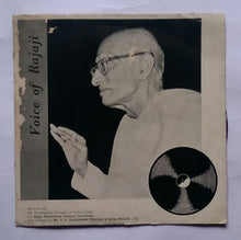 Voice Of Rajaji - Side 1 : " God - Fearing Life " , Side 2 :" World Government " ( EP , 45 RPM )