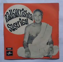 Radhakrishna Sastrigal ( Sanskrit ) Side A : Manthra Pushpam , Side B : Navagraha Sthothram " EP , 45 RPM " SEDE. 3690